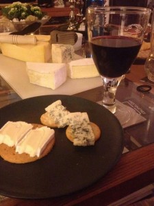 Vin och ost= mums!